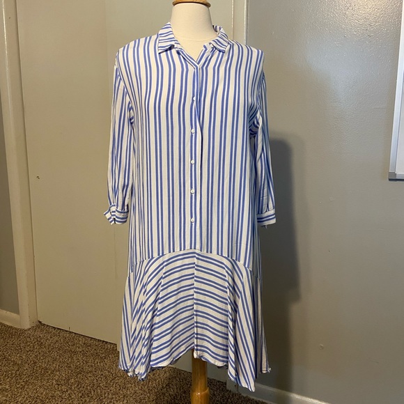 Zara Dresses & Skirts - 1930s style drop waist summer dress